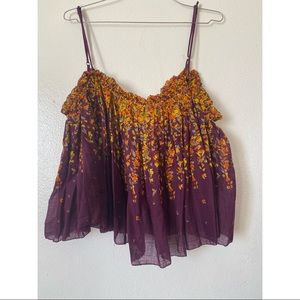 Free people Instant Crush Cotton Printed Camisole